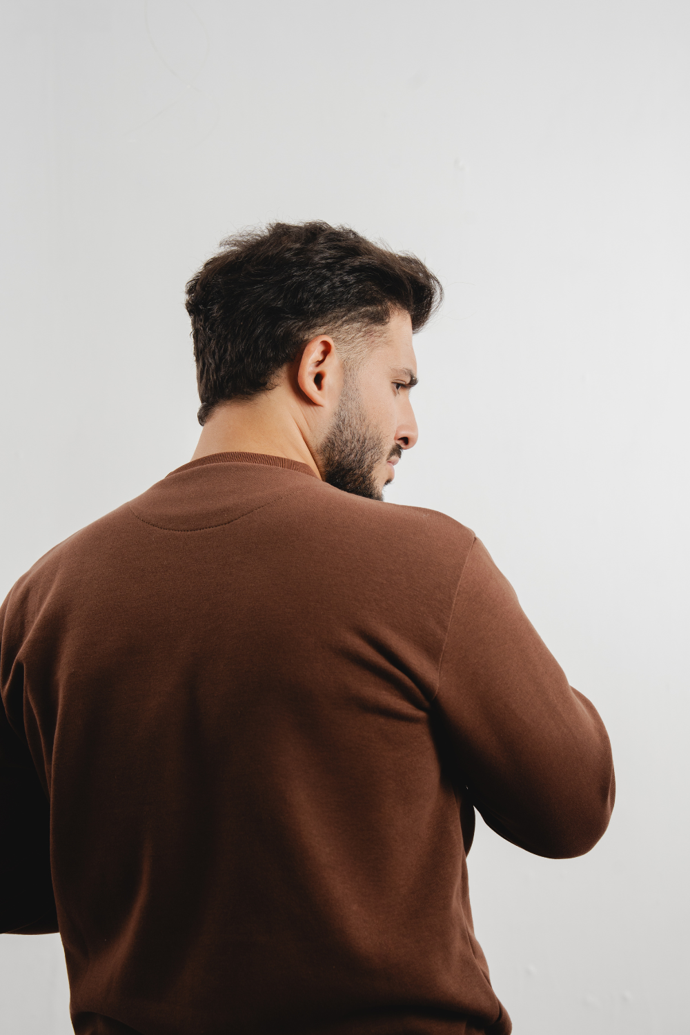Brown Crewneck Sweatshirt