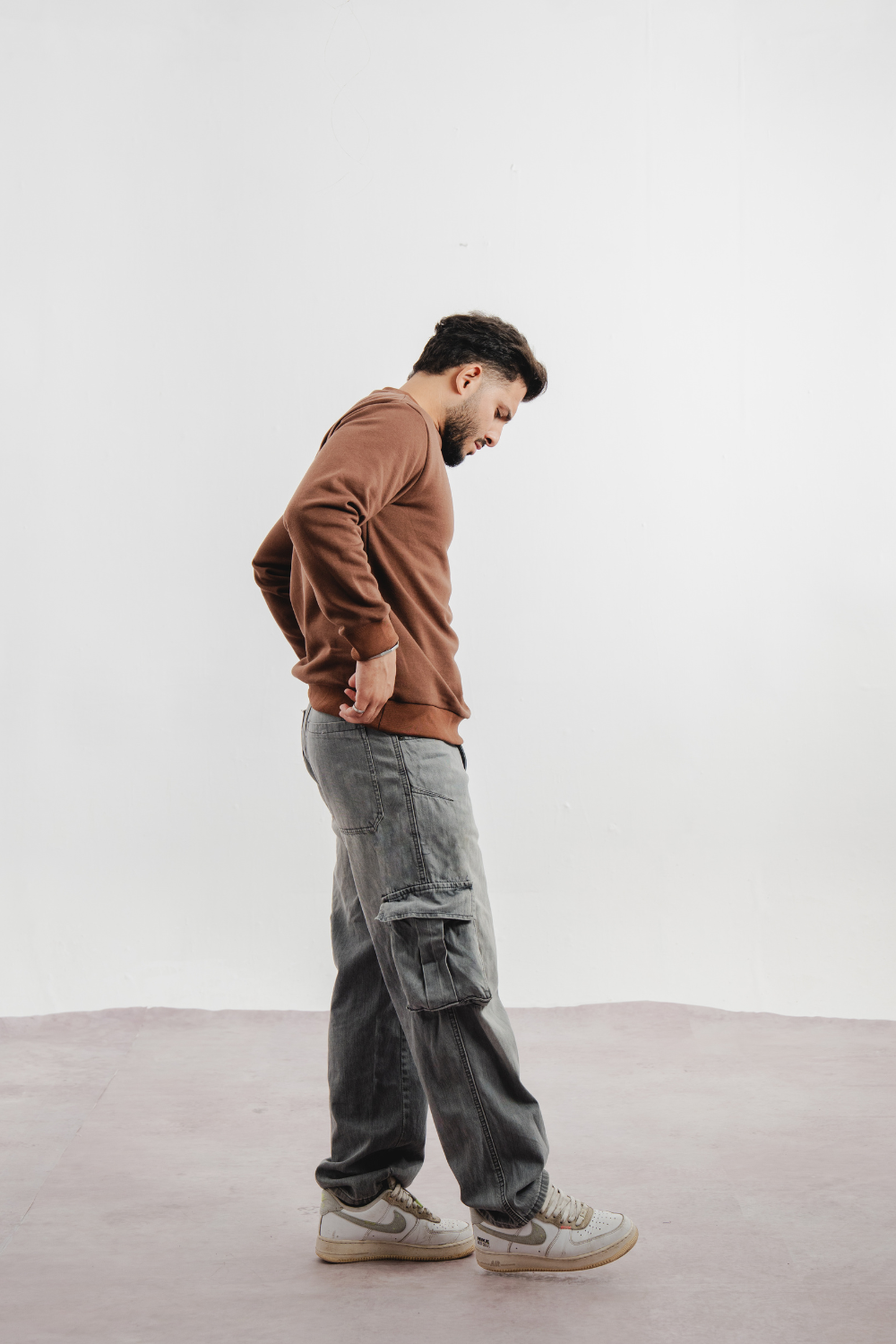 Brown Crewneck Sweatshirt