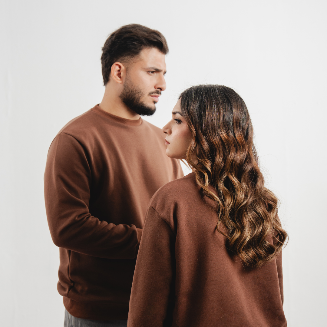 Brown Crewneck Sweatshirt