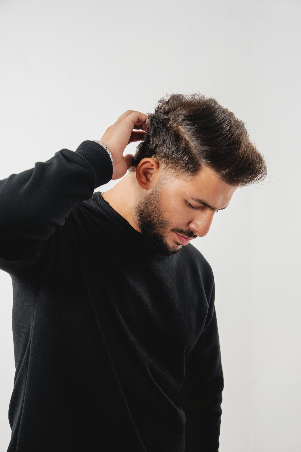Black Crewneck Sweatshirt
