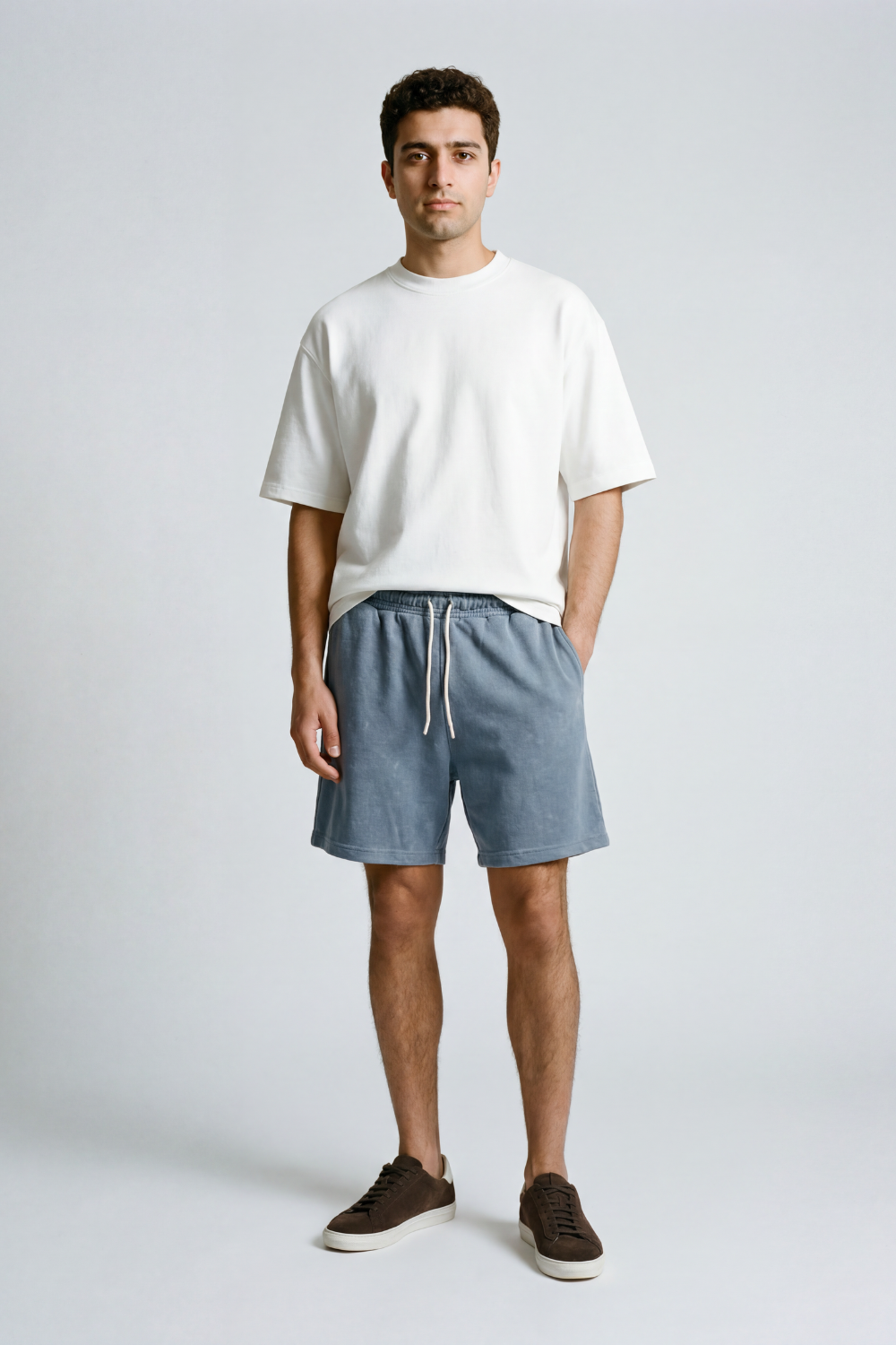 Sky Marble Shorts