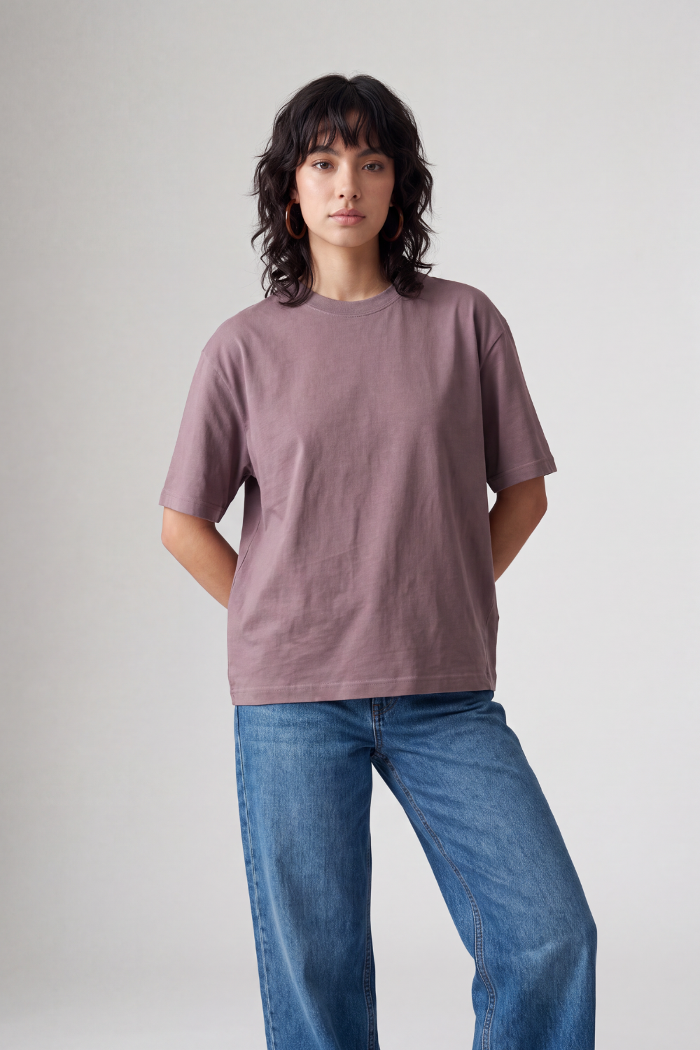 Faded Orchid Oversized Tee
