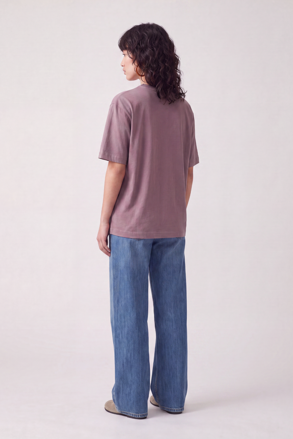 Faded Orchid Oversized Tee