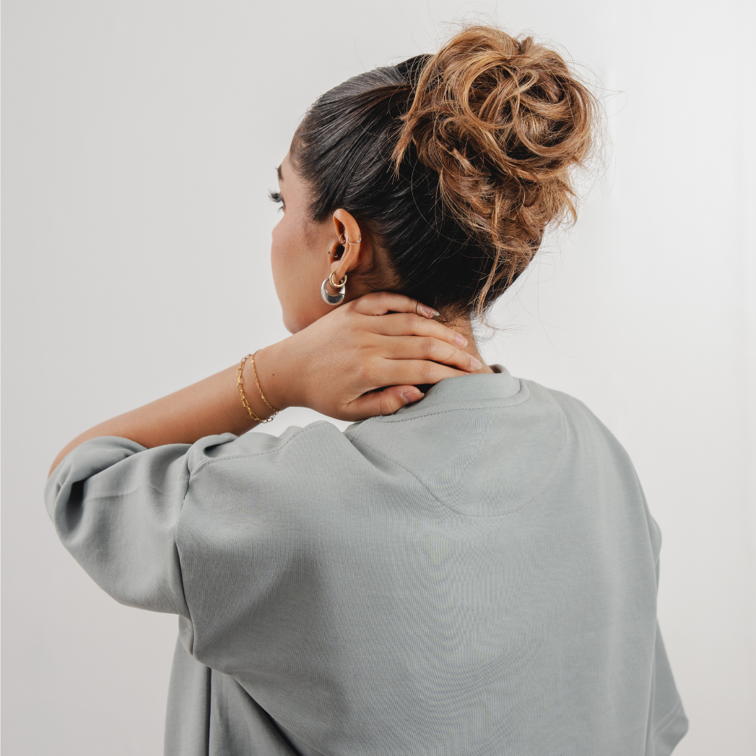 Cadet Grey Oversized Tee