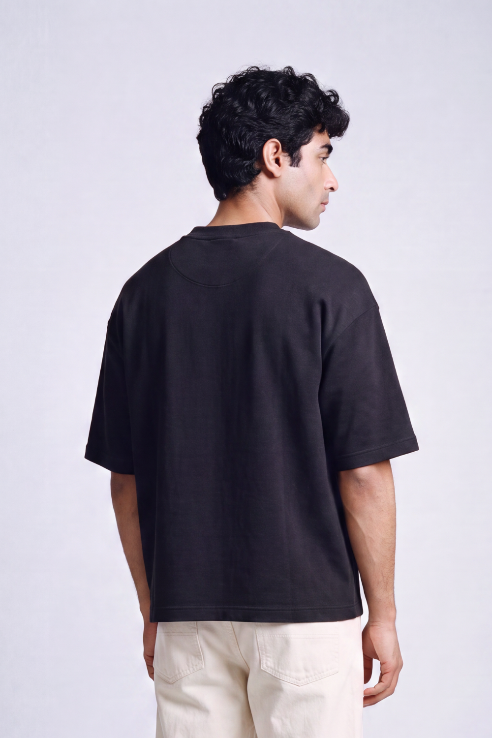 Black Oversized Tee