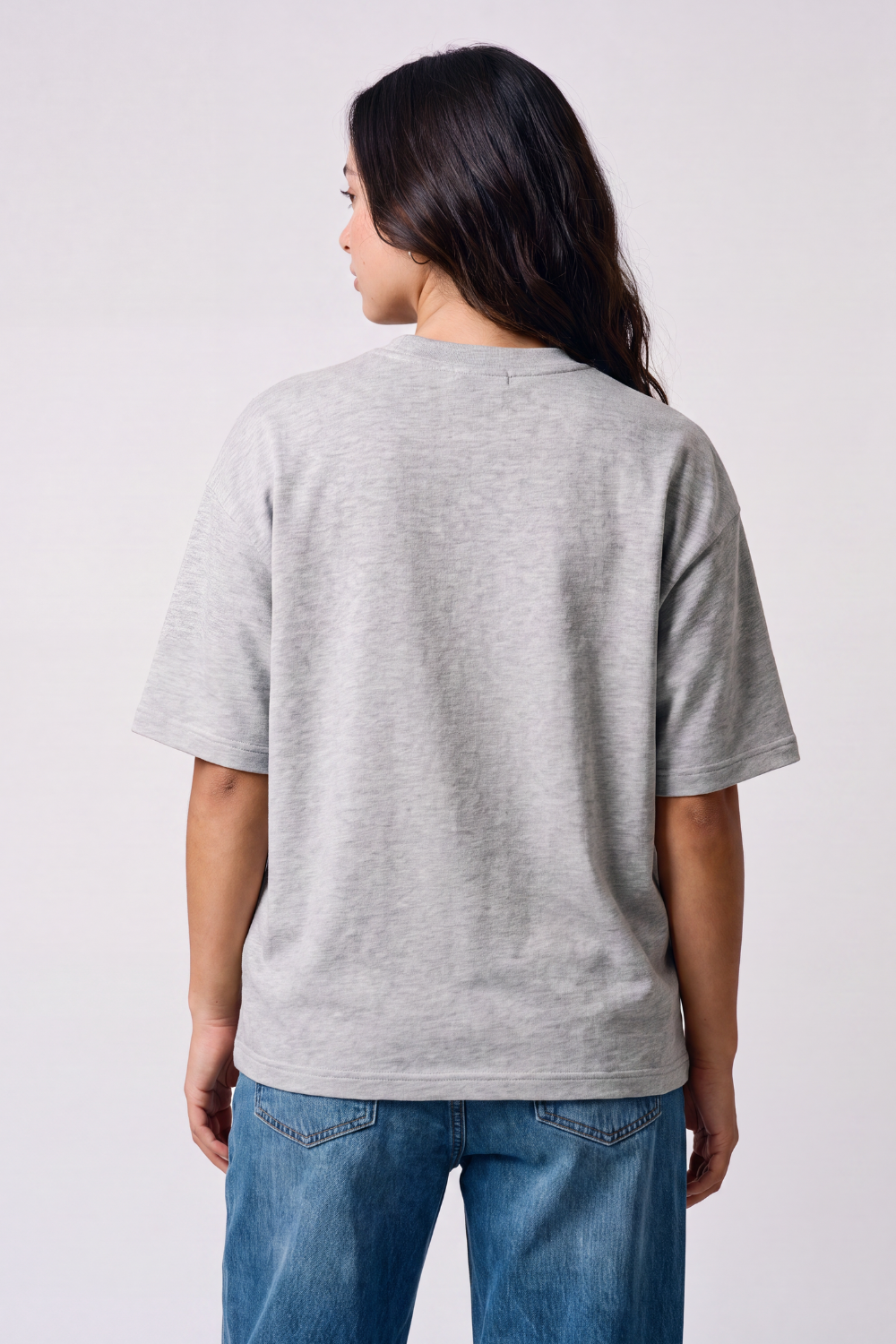 Grey Oversized Tee