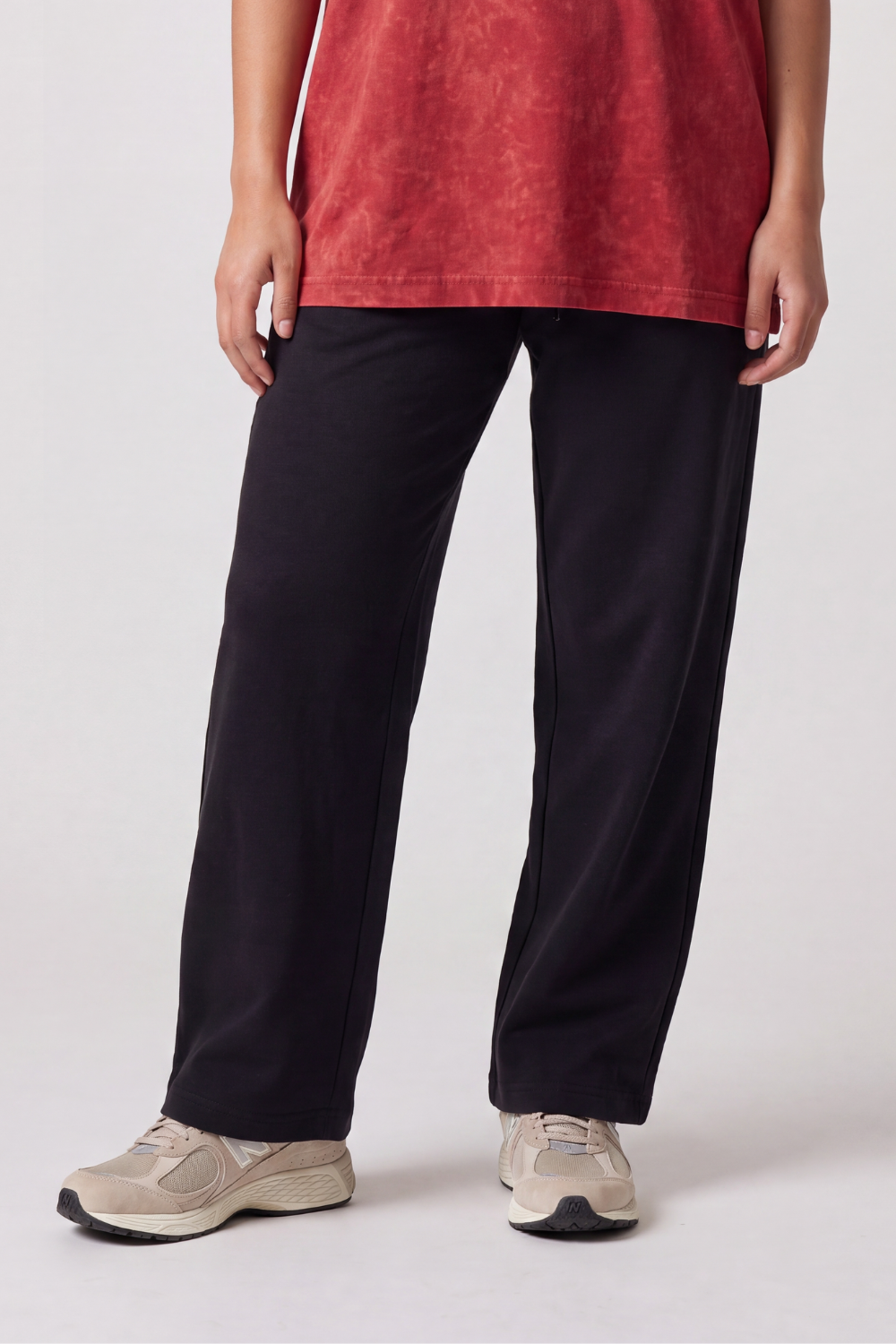 Black Relaxed Fit Trouser