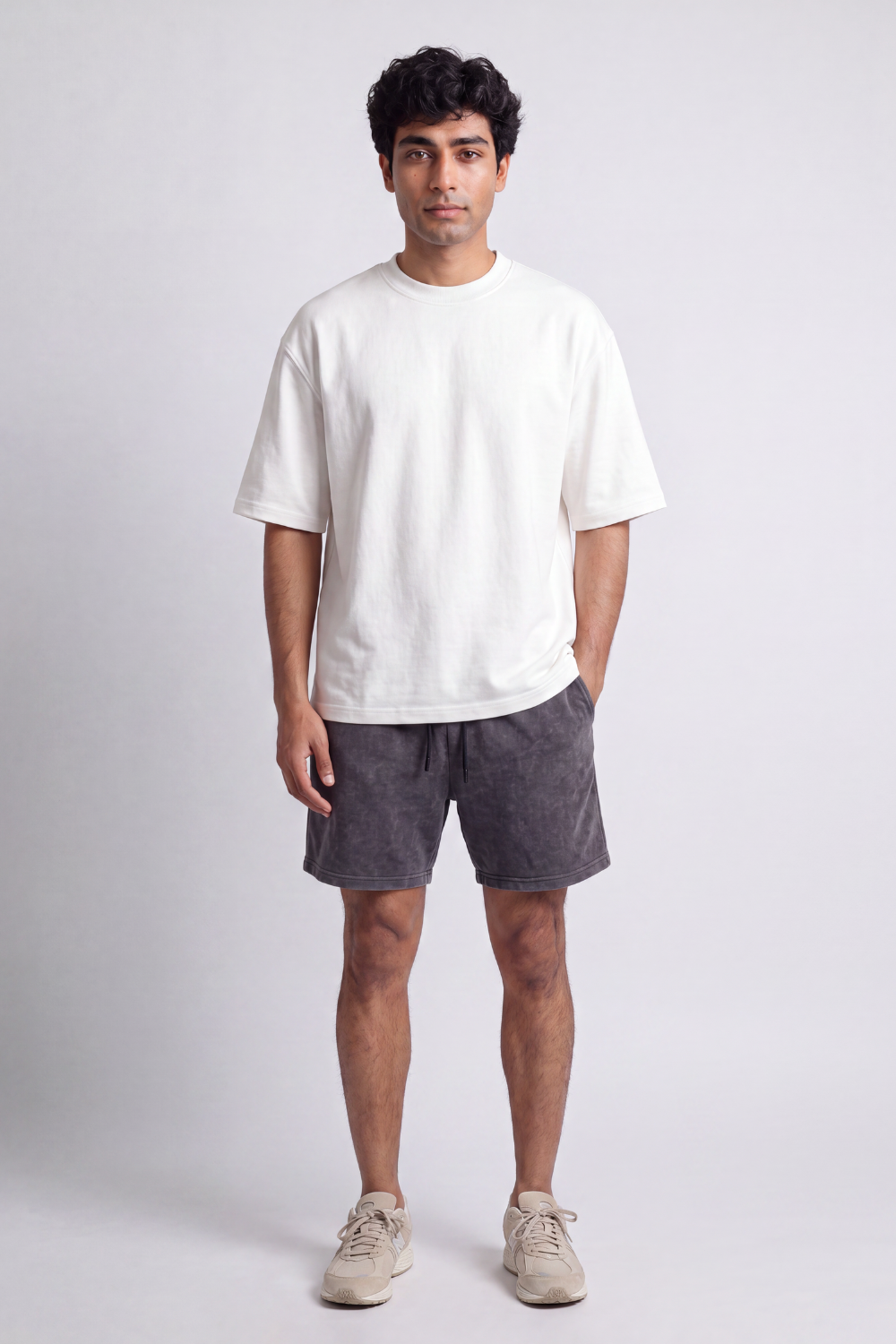 Everyday Blank Mock Neck Tee
