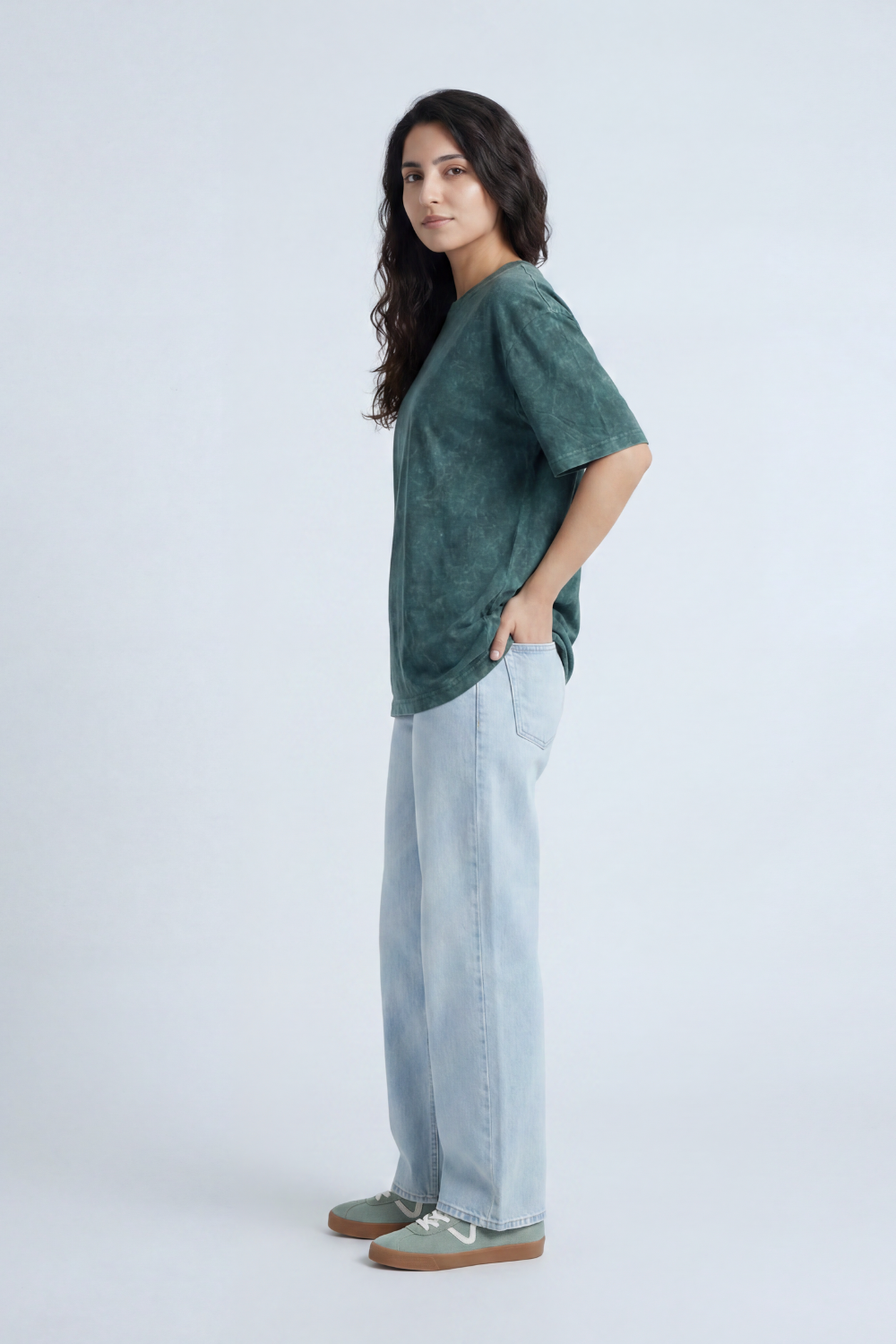 Mineral Green Relaxed Tee