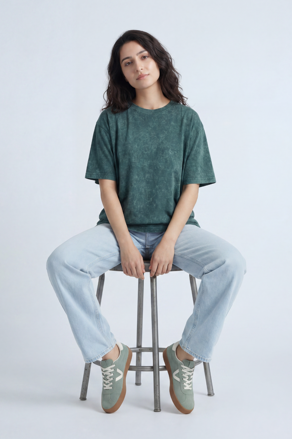 Mineral Green Relaxed Tee