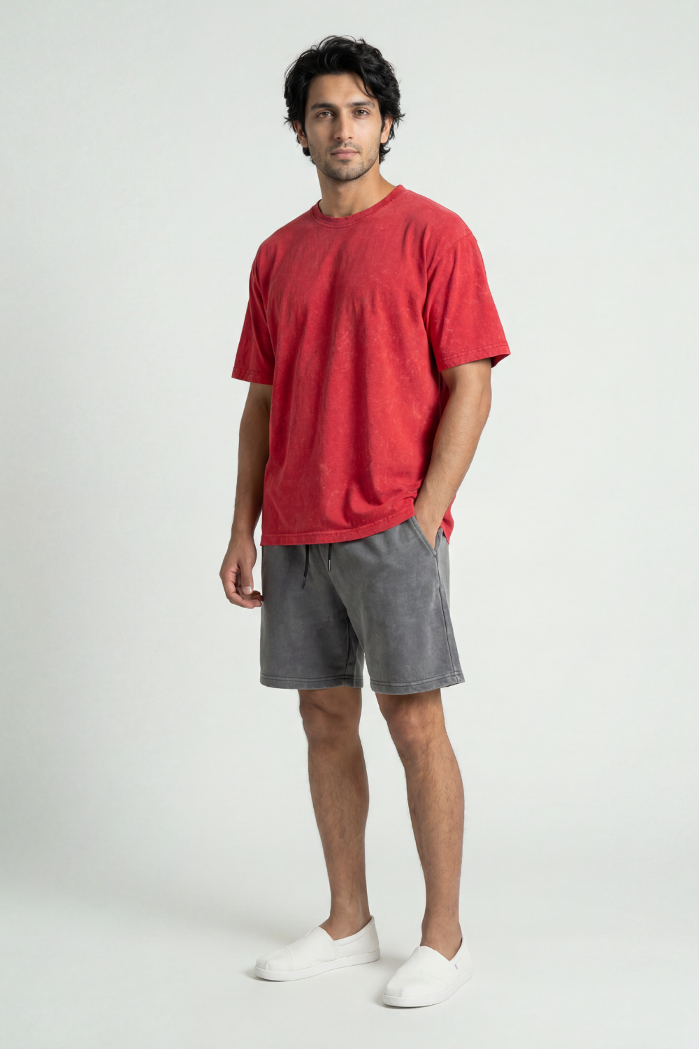 Vintage Red Relaxed Tee