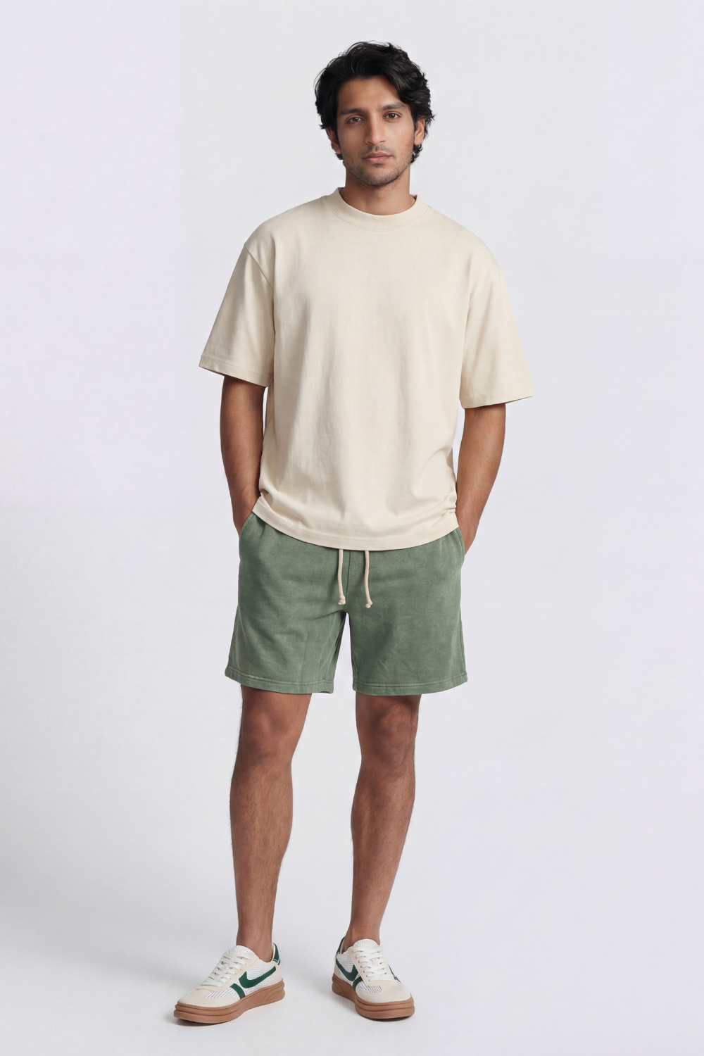 Sage Marble Shorts