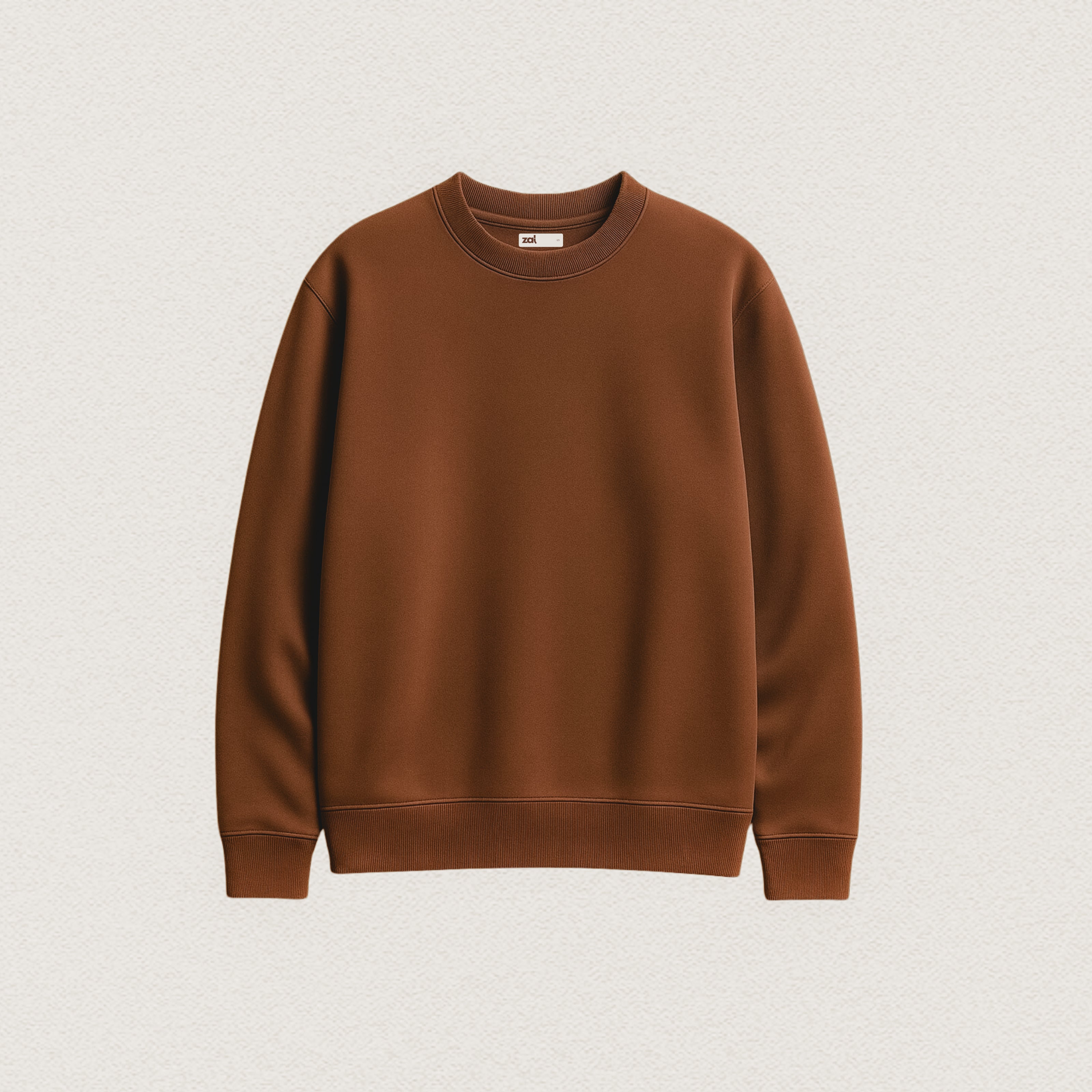 Brown Crewneck Sweatshirt
