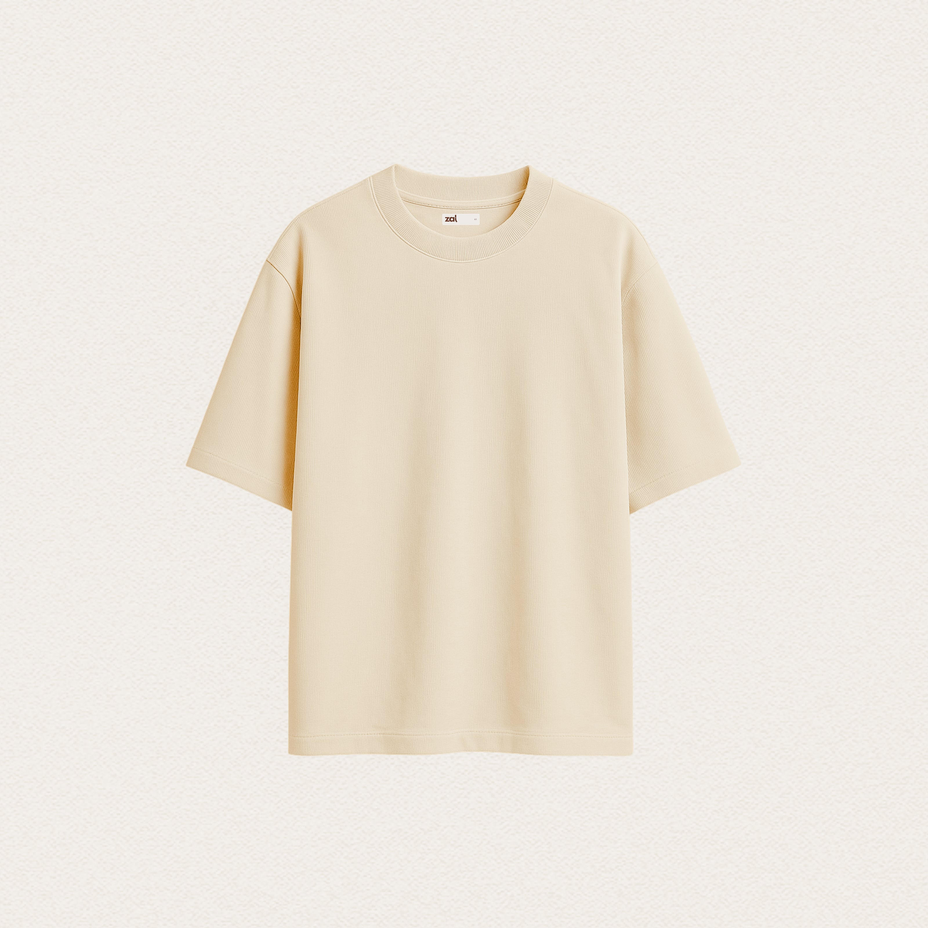 Beige Oversized Tee